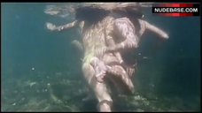 6. Pia Zemljic Topless in Yellow Bikini Panties – Guardians Of The Frontier