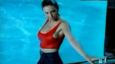 8. Heather Locklear Hot in Red Wet Top – E! True Hollywood Story