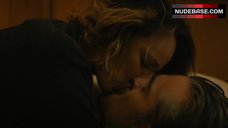 7. Rachel Mcadams Hot Kissing in Bed – True Detective