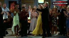 9. Jennifer Lopez Pokies Through Dress – Shall We Dance?