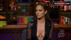 10. Jennifer Lopez Decollete – Watch What Happens: Live