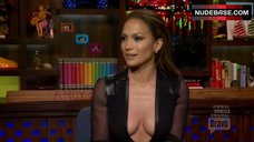 4. Jennifer Lopez Decollete – Watch What Happens: Live