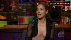 6. Jennifer Lopez Decollete – Watch What Happens: Live