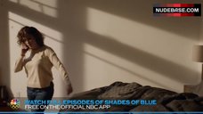 10. Jennifer Lopez in Sexy Black Lace Bra  – Shades Of Blue