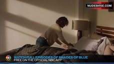 7. Jennifer Lopez in Sexy Black Lace Bra  – Shades Of Blue