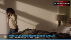 9. Jennifer Lopez in Sexy Black Lace Bra  – Shades Of Blue