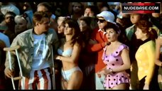 5. Lori Loughin Sexy in Bikini – Back To The Beach