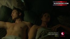 1. Sarah Lancaster Lingerie Scene – Witches Of East End