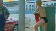 8. Beatrice Manowski Shows Boobs on Gas Station – Und Tschuss!