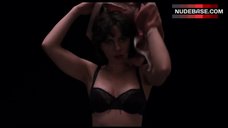 1. Sexy Scarlett Johansson in Black Lingerie – Under The Skin