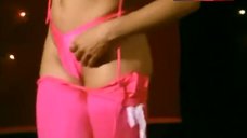5. Jade Topless Shows Boobs during Striptease – Down The Barrel
