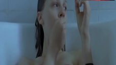 4. Clemence Poesy Naked in Bathtub – Sans Moi