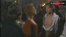 3. Sophie Marceau Topless Scene – La Fille De D'Artagnan