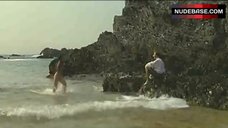 3. Sophie Marceau Full Naked on Rock Beach – Chouans!