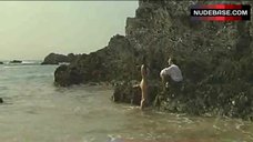 4. Sophie Marceau Full Naked on Rock Beach – Chouans!