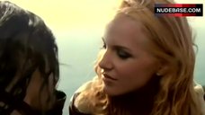 3. Alyssa Milano Lesbian Kissing– Kiss The Bride