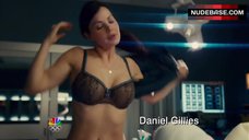 2. Erica Durance Shows Sexy Lingerie in Hospital – Saving Hope