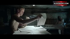 9. Julianne Moore Topless – The Bunker
