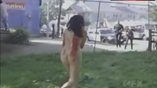 6. Rina Fernandez Nude on Street – The Shield
