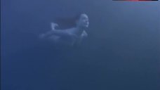 4. Simone-Elise Girard Nude in Underwater – The Hunger
