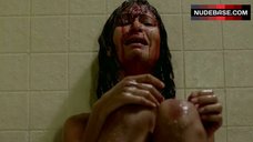 3. Thandie Newton Nude in Empty Bathtub – Rogue