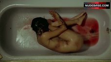 9. Thandie Newton Nude in Empty Bathtub – Rogue