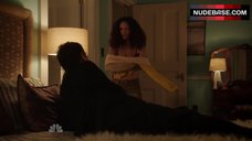 5. Thandie Newton in Black Bra – The Slap