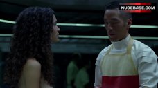 2. Thandie Newton Shows Boobs, Ass and Pussy – Westworld