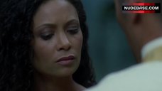 5. Thandie Newton Shows Boobs, Ass and Pussy – Westworld