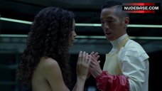 6. Thandie Newton Shows Boobs, Ass and Pussy – Westworld
