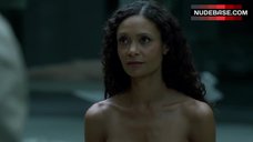6. Thandie Newton Nude in Operating Room– Westworld