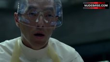 6. Thandie Newton Bare Tits and Hairy Bush – Westworld