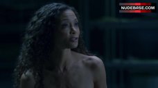 3. Thandie Newton Full Frontal Nude – Westworld