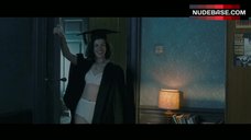 5. Anne Hathaway in White Underwear – One Day