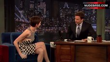 9. Anne Hathaway Side Boob – Late Night With Jimmy Fallon