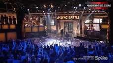 10. Anne Hathaway in Lingerie on Stage – Lip Sync Battle