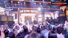 4. Anne Hathaway in Lingerie on Stage – Lip Sync Battle
