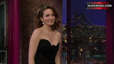 7. Tina Fey Cleavage – Late Show With David Letterman