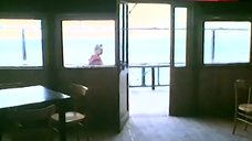 2. Joanna Pacula in See-Through Dress – Husbands And Lovers