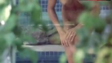 6. Joanna Pacula Full Naked Near Pool – The Art Of Murder