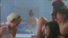 4. Carmen Lacatus Nude in Pool – Forbidden Zone: Alien Abduction