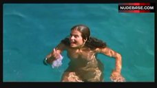 9. Irene Grazioli Swims Naked – Mediterraneo