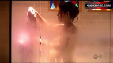 6. Pregnant Mary-Louise Parker in Shower – Weeds