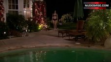5. Mary-Louise Parker in Sexy Black Lingerie – Weeds