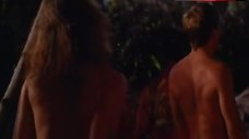 8. Alexandra Paul Flashes Breasts – American Flyers