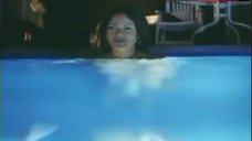 6. Meilani Paul Topless in Pool – The Corporate Ladder