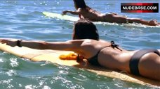 Michelle Borth Surfing in Sexy Bikini – Hawaii Five