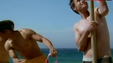 2. Tara Platt Shows Tits on Beach – Scarecrow Gone Wild