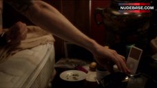 1. Kristen Bell Striptease in Sexy Lingerie – House Of Lies