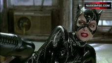 3. Michelle Pfeiffer in Latex Cat Costume – Batman Returns